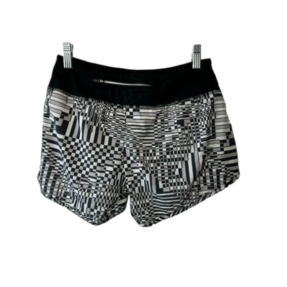 Nike SW Rival Printed Running Shorts Women's XS Black & Gray - Picture 7 of 8